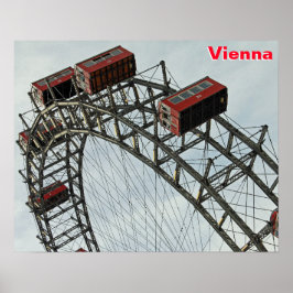 Prater Ferris Wheel, Wien, Österrike Poster