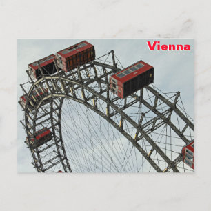 Prater Ferris Wheel, Wien, Österrike Vykort