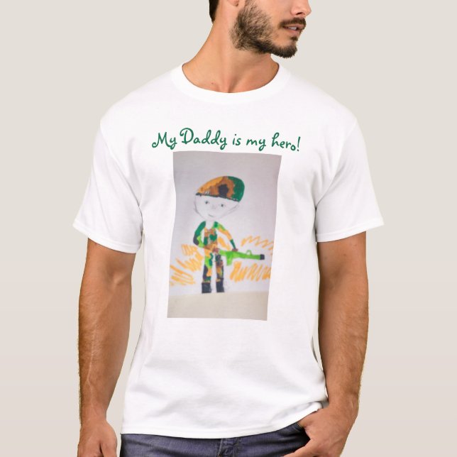 pratig soldat t-shirt (Framsida)