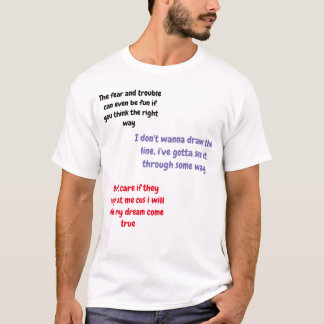 Pratskjortan (inte verkligen) t shirt