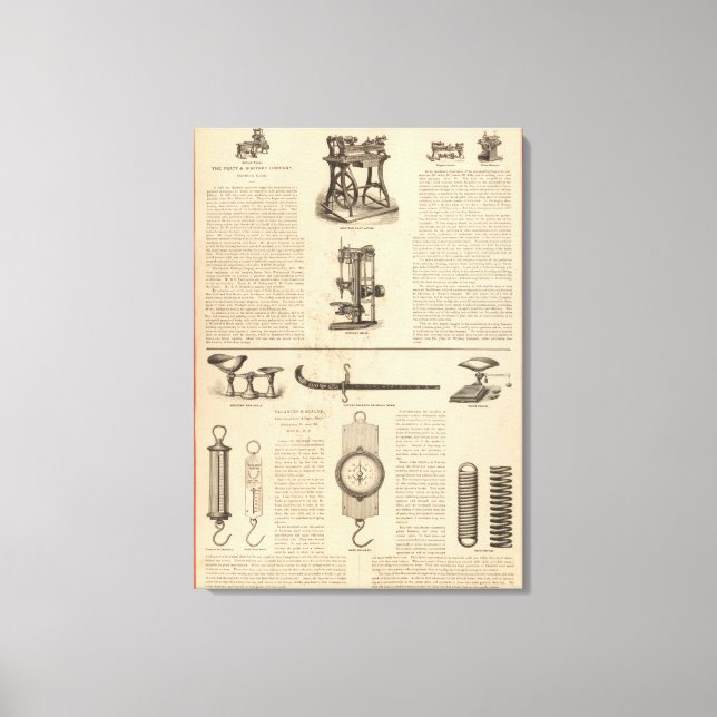 Pratt och Whitney Company Canvastryck (Framsida)