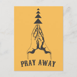 Pray Away Vykort