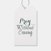 Pray Bible Verse Christian Prayer Grönt and White