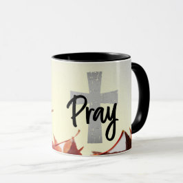 Pray Christian Kor, Autumn Red Löv Mugg