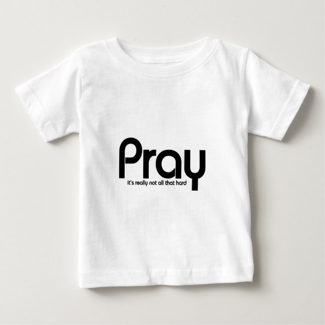 Pray Christian T-shirt (Framsida)