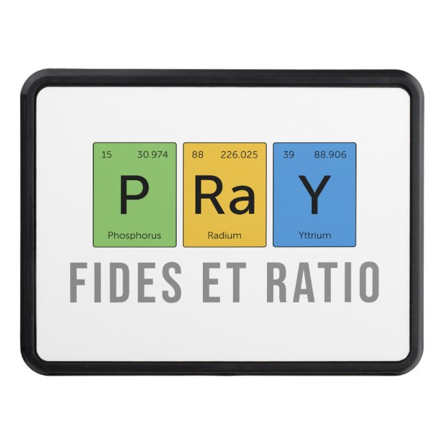 Pray—Fides et Ratio (Faith and Reason) Dragkroksskydd (Framsidan)