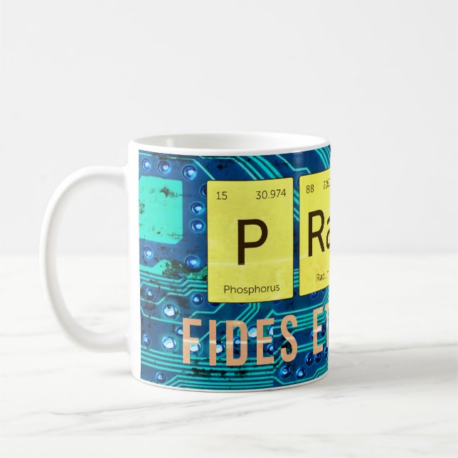 Pray—Fides et Ratio (Faith and Reason) Kaffemugg (Vänster)