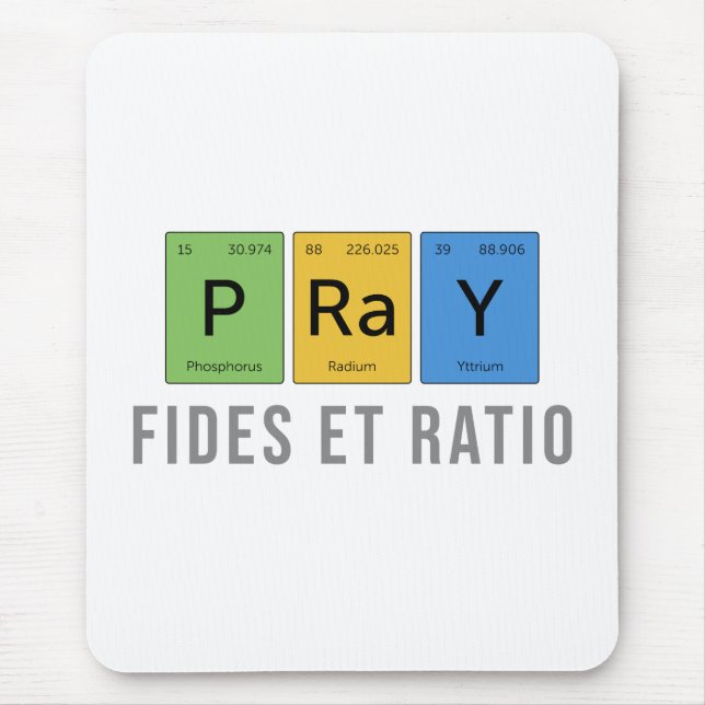 Pray—Fides et Ratio (Faith and Reason) Musmatta (Framsidan)