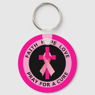 PRAY FOR A CURE NYCKELRING