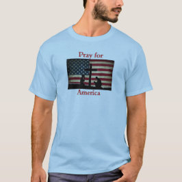 Pray for America T Shirt