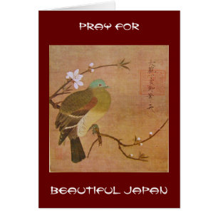 PRAY FOR BEAUTIFUL JAPAN HÄLSNINGSKORT