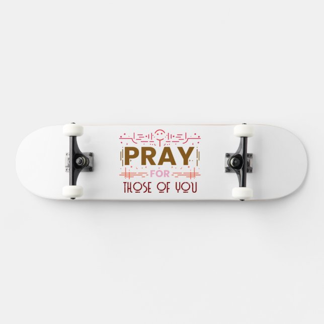 Pray för er. mini skateboard bräda 18,5 cm (Horz)
