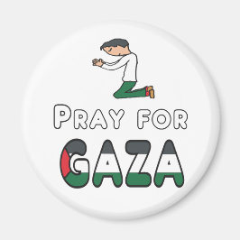 Pray for Gaza Magnet