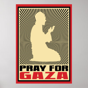 Pray for Gaza Poster