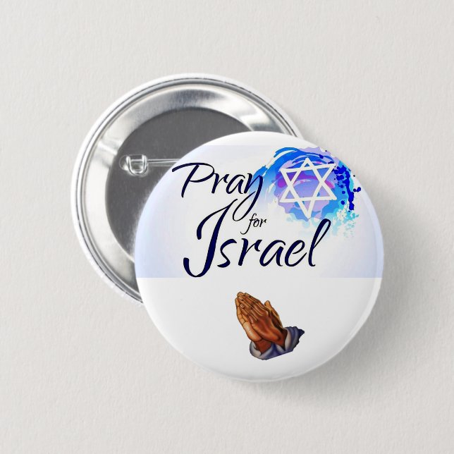 Pray-for-Isreal_ Knapp (Framsida & baksida)