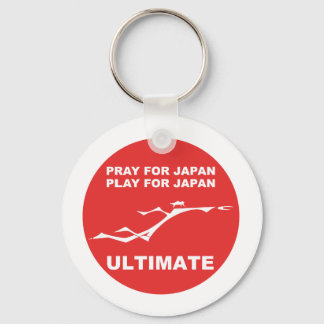 PRAY FOR JAPAN, SPELA FÖR JAPAN. (ULTIMAT) NYCKELRING