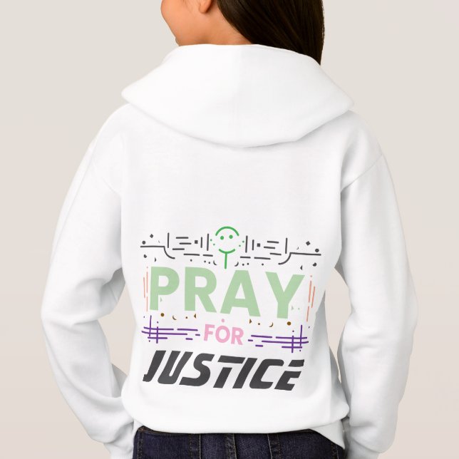 Pray for justice t shirt (Baksida)