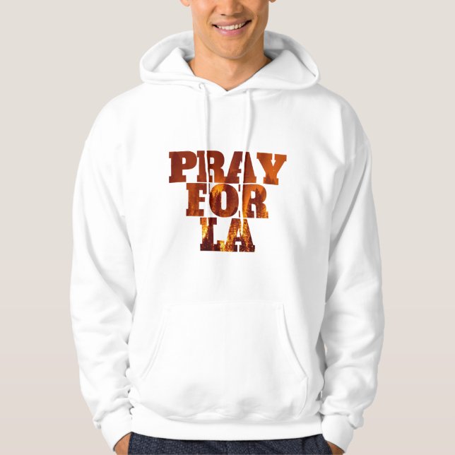 Pray for LA Hoodie (Framsida)