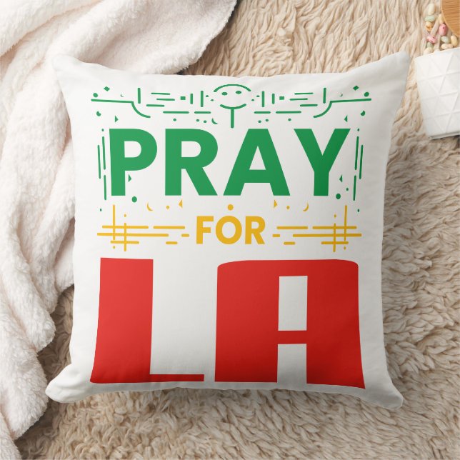 Pray for LA ・ Prayer for Los Angeles Kudde (Filt)