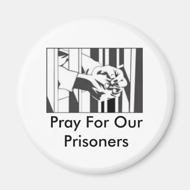 Pray for our Prisoner Magnet (Framsidan)
