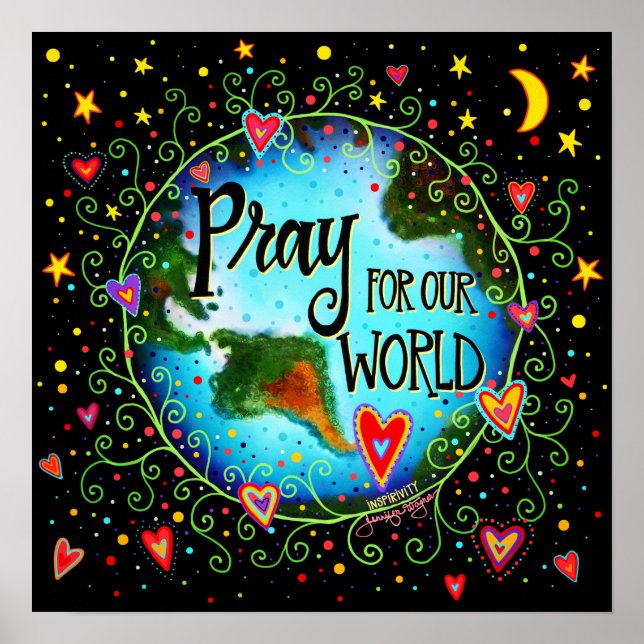 Pray for our World Poster (Framsidan)
