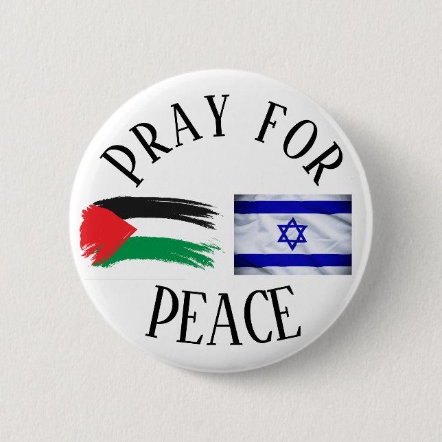Pray for Peace Palestine Israel Knapp (Framsida)