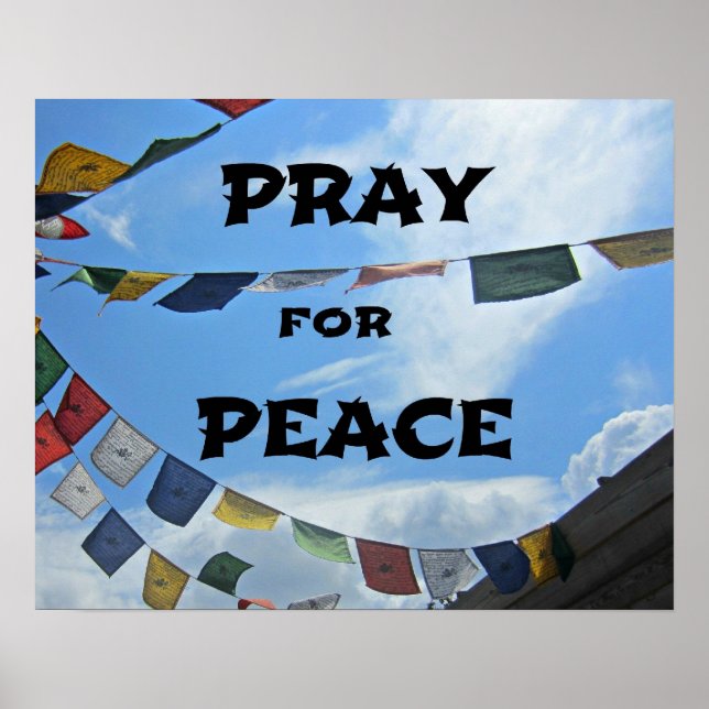 Pray for Peace Poster (Framsidan)