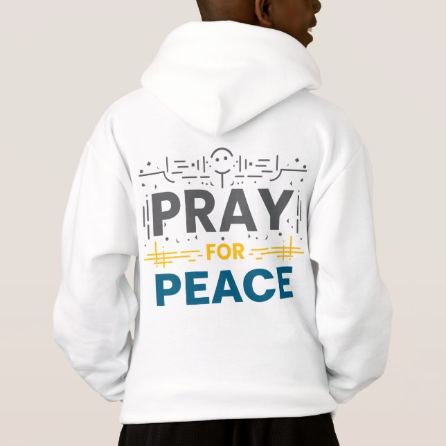 Pray for Peace T Shirt (Baksida)
