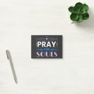 Pray for Souls Post-it Block