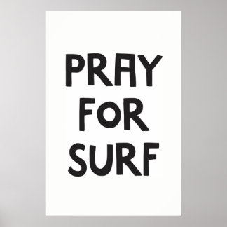 Pray for Surfa Poster