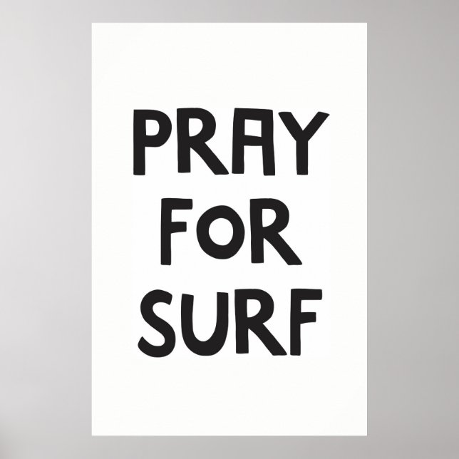 Pray for Surfa Poster (Framsidan)