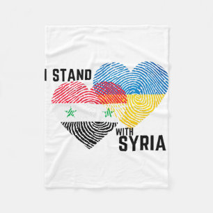 Pray for Syria Fleecefilt
