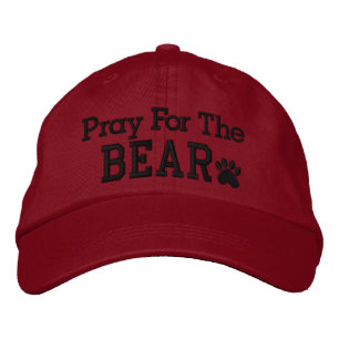 Pray for the Bear - SRF Broderad Keps