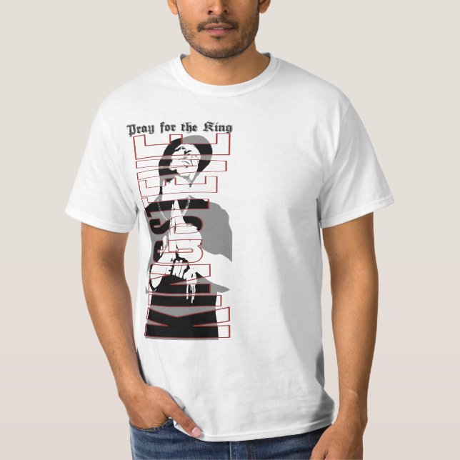 Pray for the King Old T-shirt (Framsida)