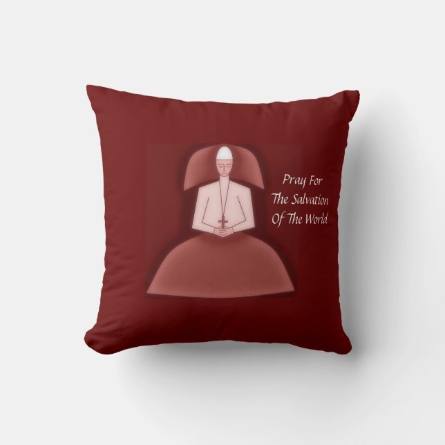 PRAY FOR THE SALVATION THE WORLD KUDDE (Framsida)