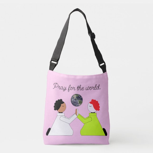 Pray for the World Axelväska (Framsida)