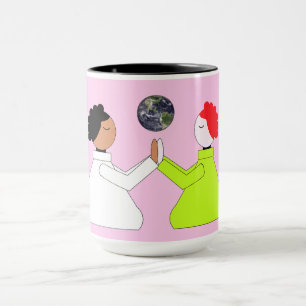 Pray for the World: Lavender Mugg