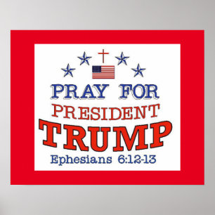 PRAY FOR TRUMP POSTER
