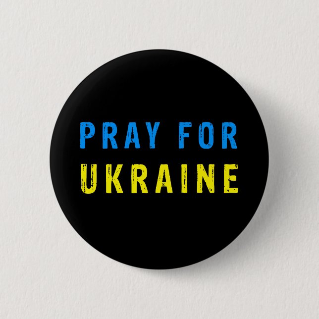 Pray for Ukraina Knapp (Framsida)