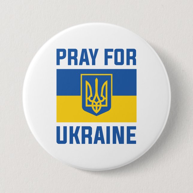 Pray for Ukraina Knapp (Framsida)