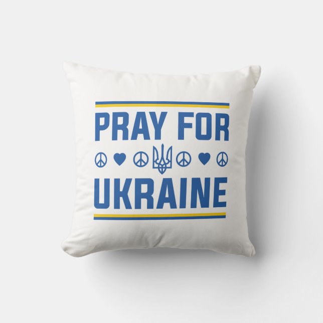 Pray for Ukraina Kudde (Framsida)