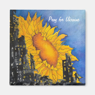 Pray for Ukraina Magnet