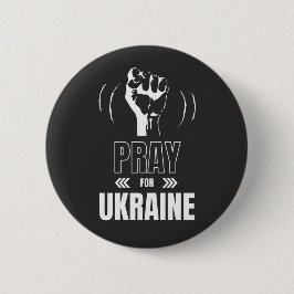 Pray for Ukraina - Support Ukrainas invånare Knapp