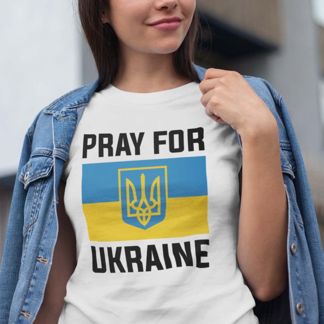 Pray for Ukraina T Shirt (Skapare uppladdad)