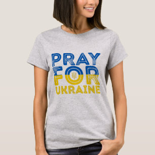 Pray for Ukraina T Shirt