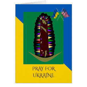 PRAY FOR UKRAINE HÄLSNINGSKORT