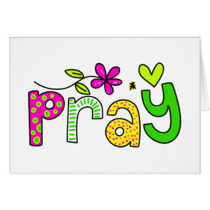 Pray Hälsningskort