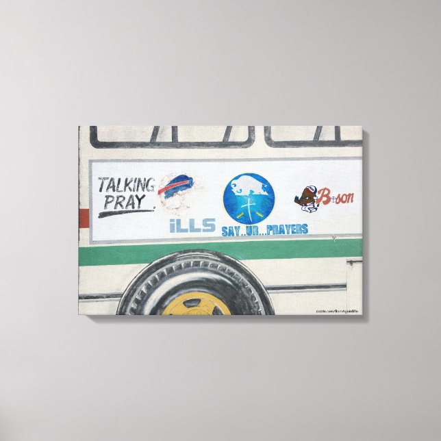 PRAY. ILLS, SÄG..UR.PRAYERS, BSON CANVASTRYCK (Framsida)