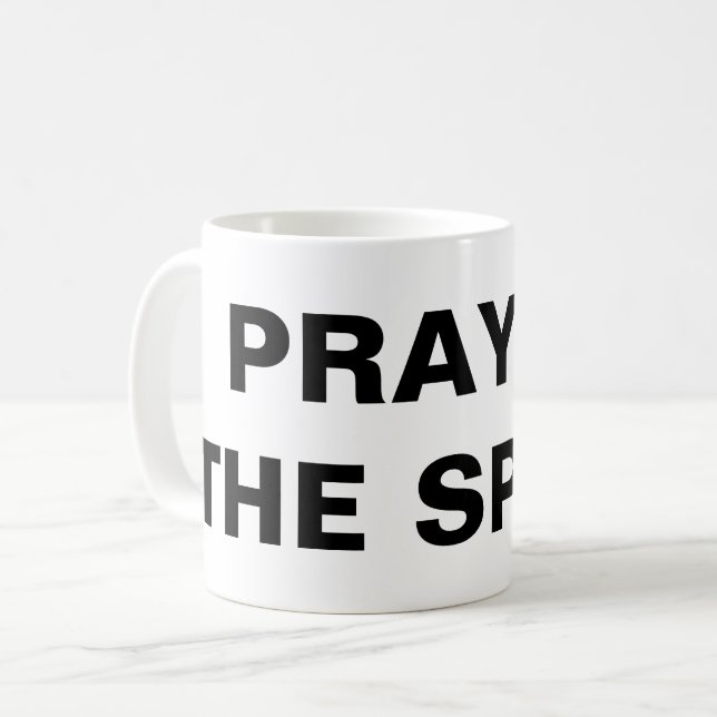 "Pray in the Spirit" Classic Mugg (Framsida vänster)