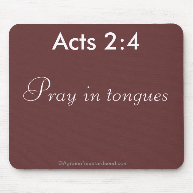 Pray in Tunga Bible Quote Musmatta (Framsidan)